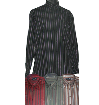 65% COTON 35% POLYESTER FRANCAIS<br>chemise habillee taille de 39/40 a<br>50/52 a partir de 38.60 �uros<br>coloris:noir.rouge,vert,marron POUR G<br>